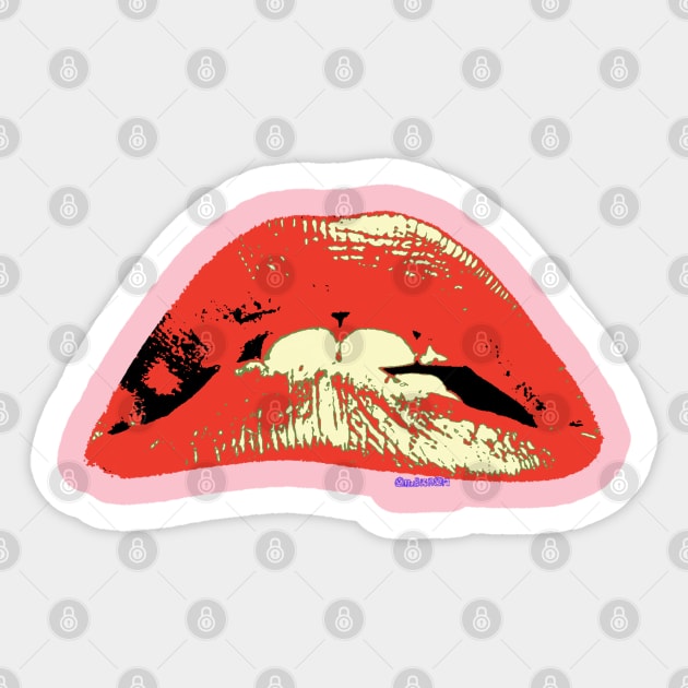 RHS Lips Sticker by anubisram